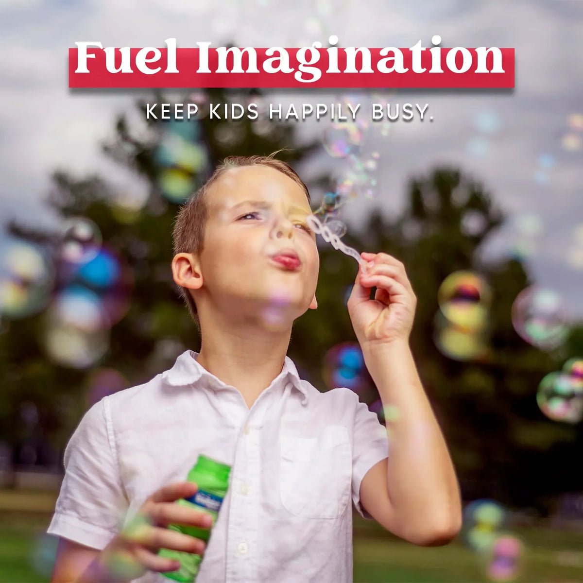 4 oz Bubble Bottles with Wand, 24 Pack