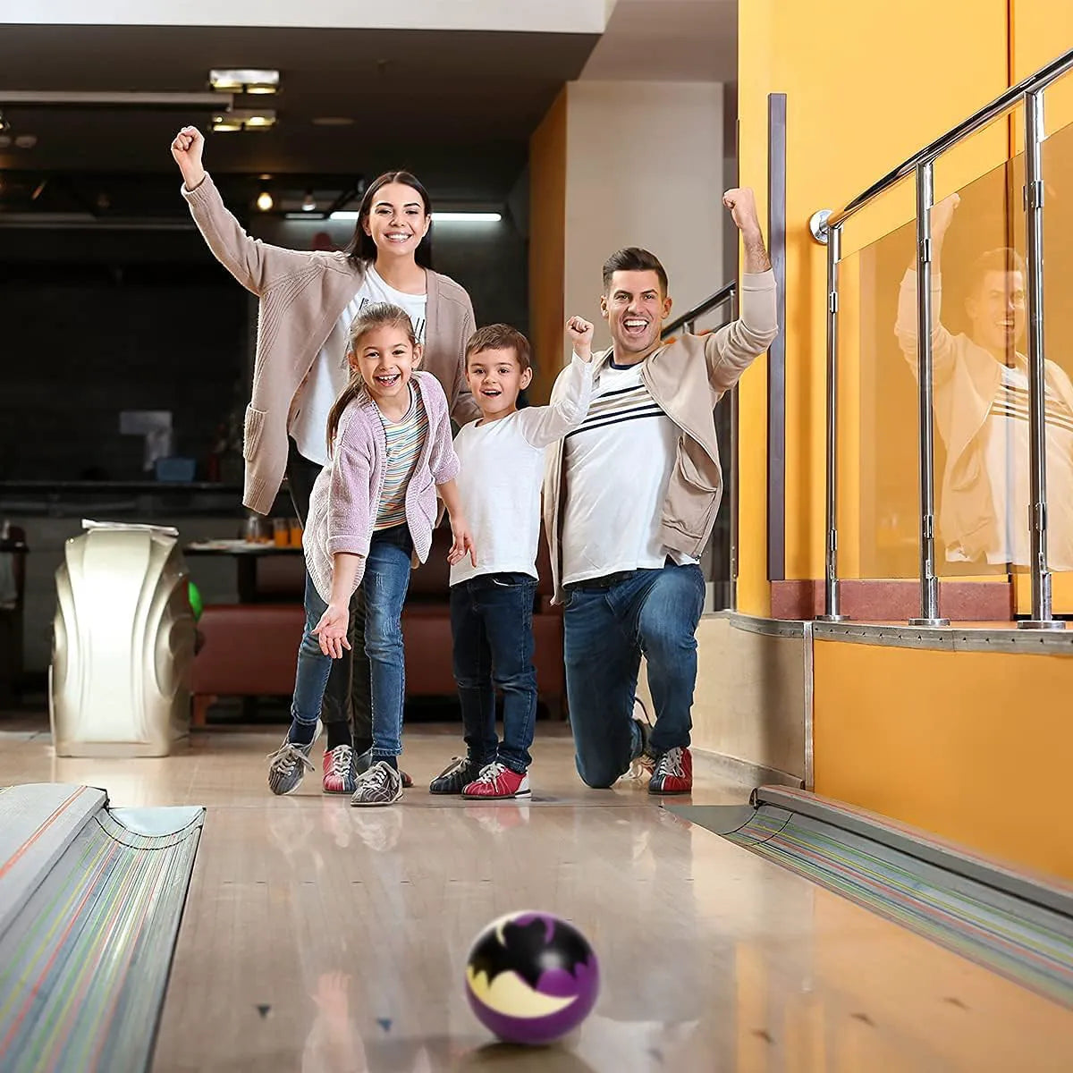 Halloween Foam Bowling Set