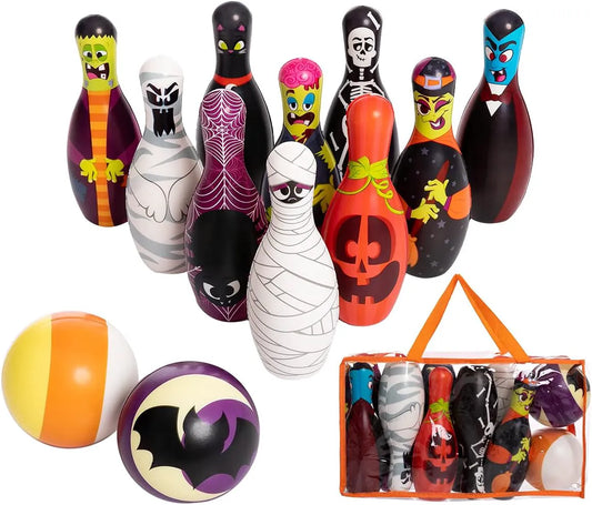 Halloween Foam Bowling Set