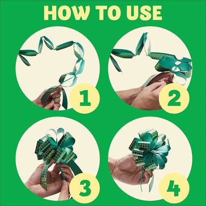 36-Pack Christmas Gift Wrap Ribbon Pull Bows
