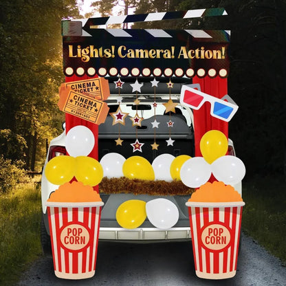 Trunk or Treat Movie Night Car Decoration Kit