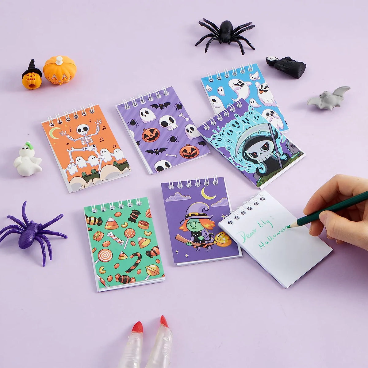 Halloween Spooky Notepad Set (60 Pack)