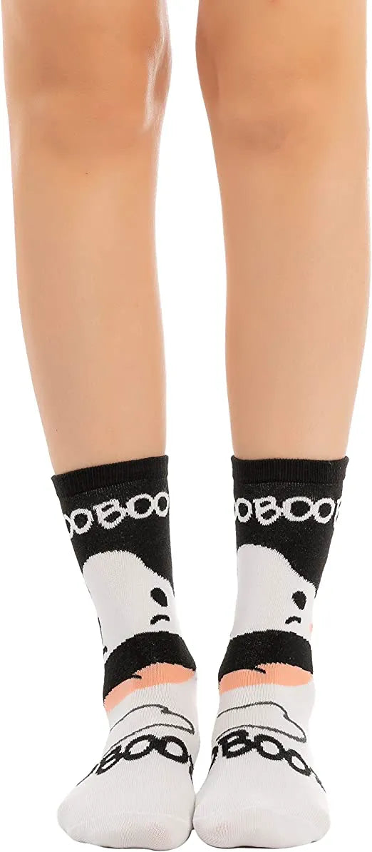 6-Pack Halloween Socks for Women