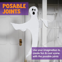 2Pcs Ghost Tree Wrap Decoration, 53in