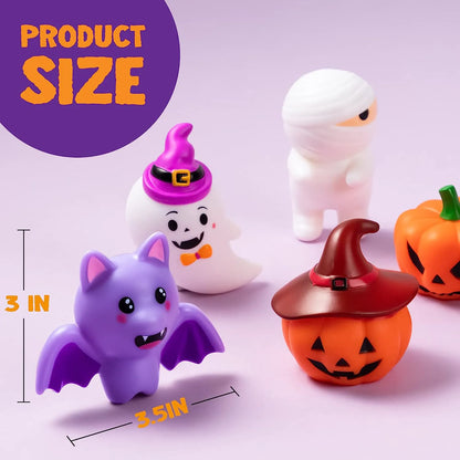 Halloween Light-Up Bath Toys, 6 Pack