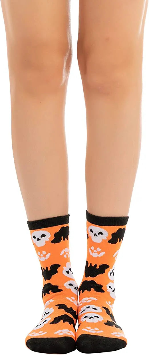 6-Pack Halloween Socks for Women