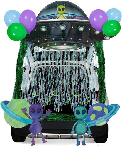 Halloween UFO Aliens Trunk-or-Treat Car Decorations Kit
