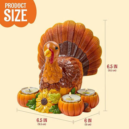 Thanksgiving Turkey Candle Holders