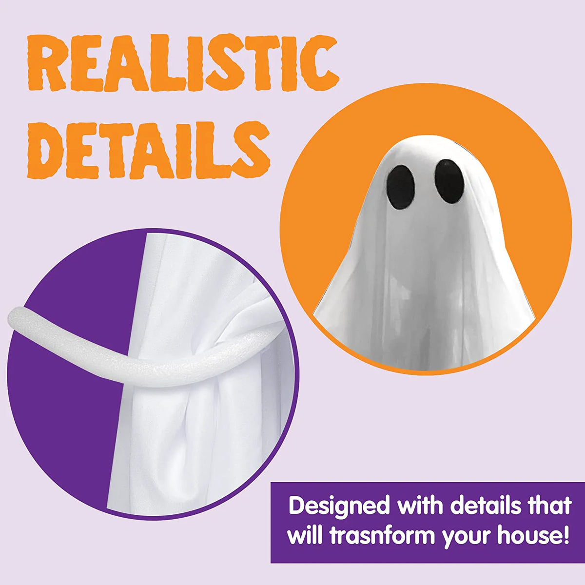 47-Inch Glowing Ghost