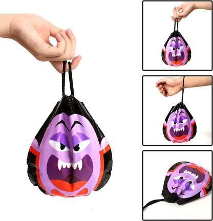 Big Head Drawstring Goody Bags, 60-Pack
