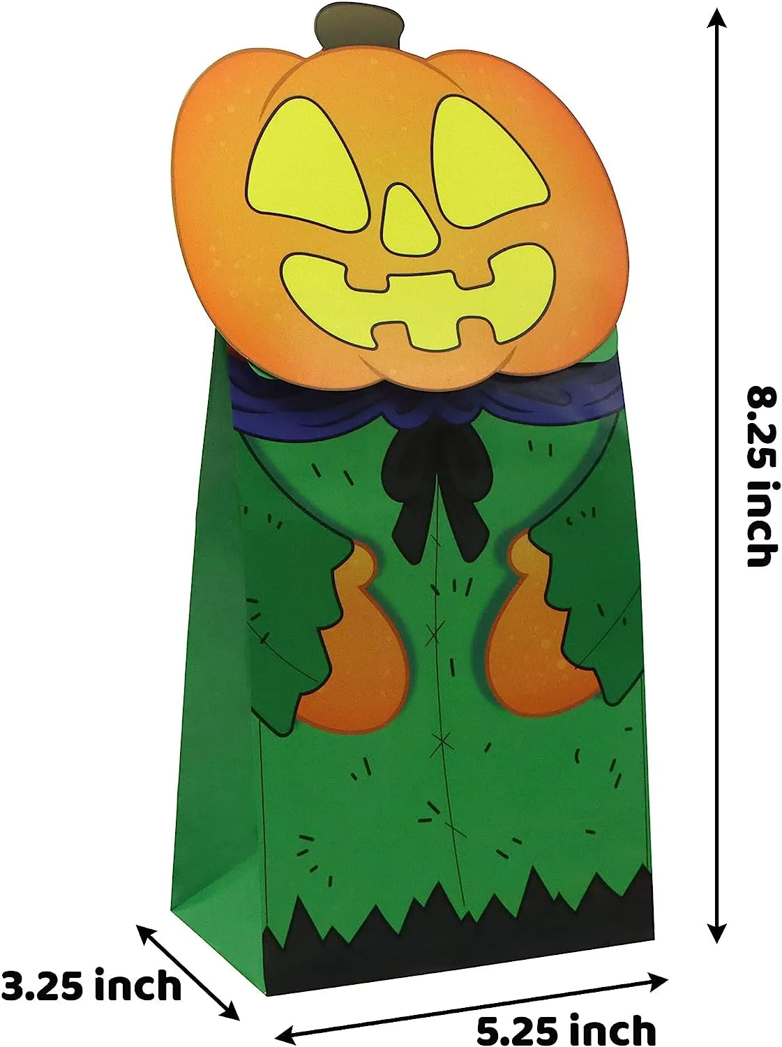 Halloween Die-Cut Flip Over Gift Bags (24 Pack)
