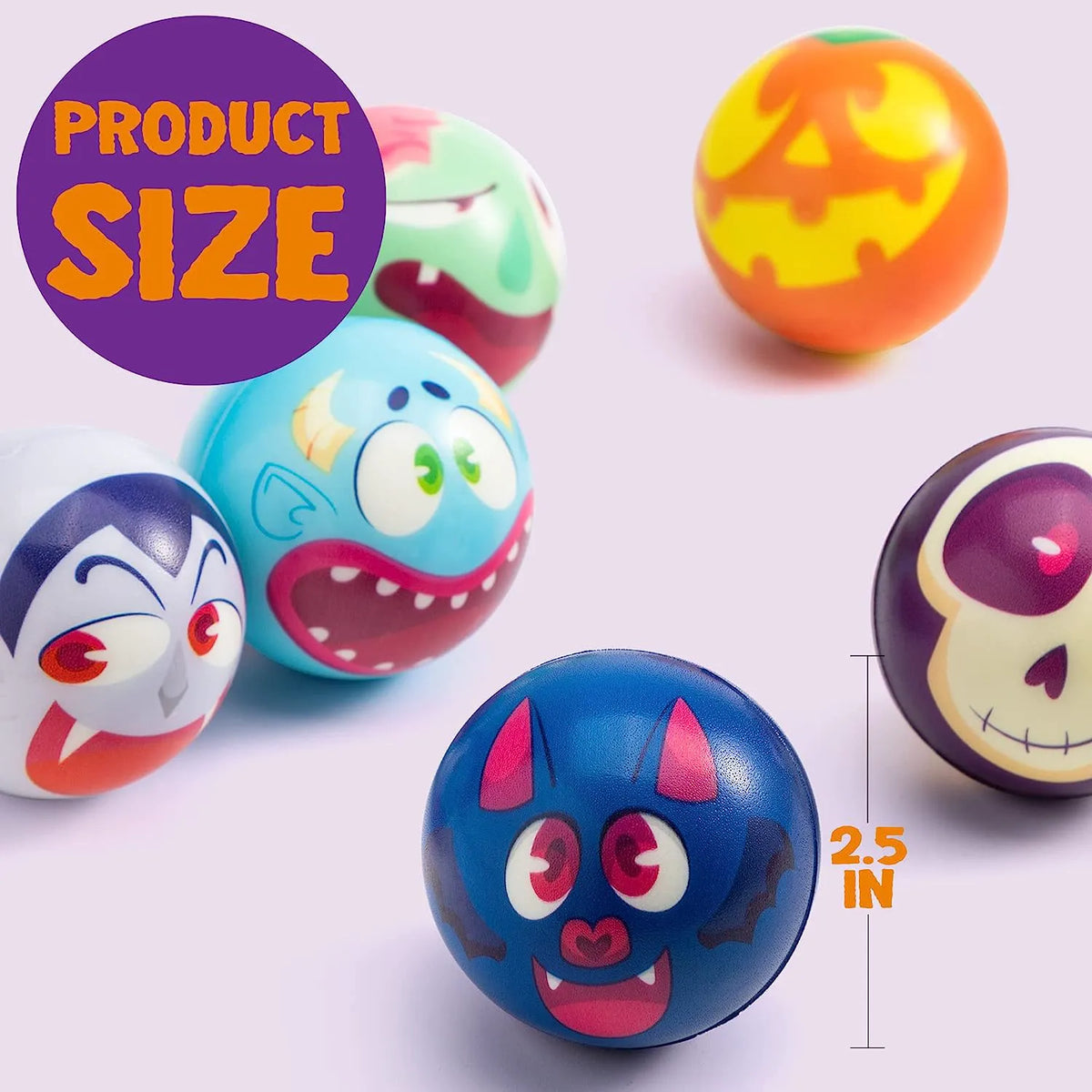 24 Halloween-Themed Stress Balls