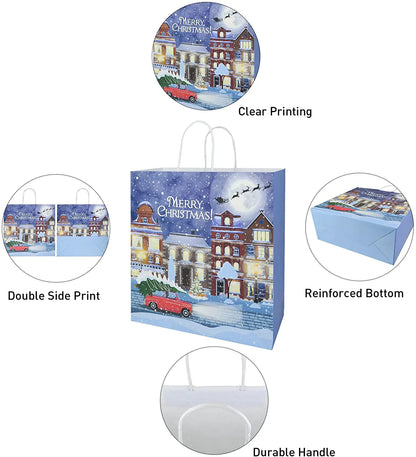 Christmas Shopping Bags - 36 Pack