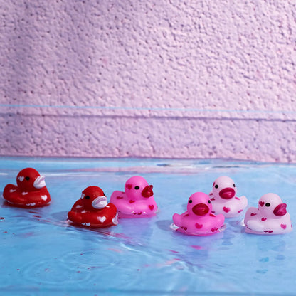 36Pcs Kids Valentine's Day Cards with Rubber Ducks - Classroom Exchange Gifts