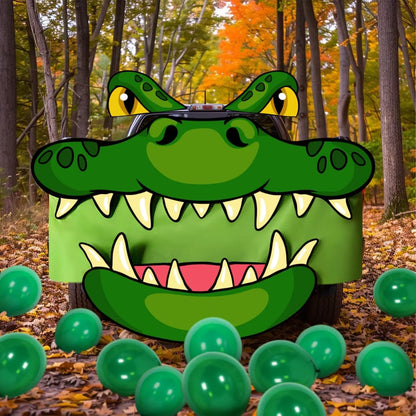 Halloween Alligator Trunk-or-Treat Car Decoration Kit