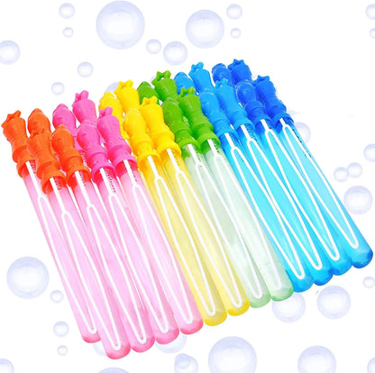 24 Bubble Wands (6 Colors)