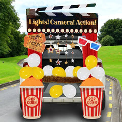 Trunk or Treat Movie Night Car Decoration Kit