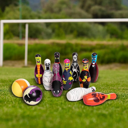 Halloween Foam Bowling Set