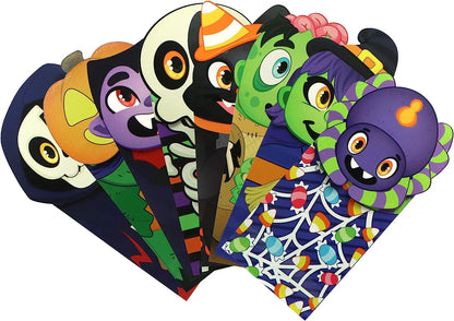 Halloween Die-Cut Flip Over Gift Bags (24 Pack)