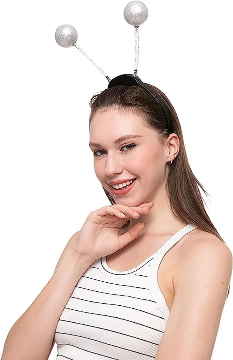 LED Martian Head Bopper (Silver) - 3 Pack