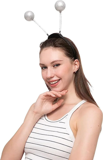 LED Martian Head Bopper (Silver) - 3 Pack