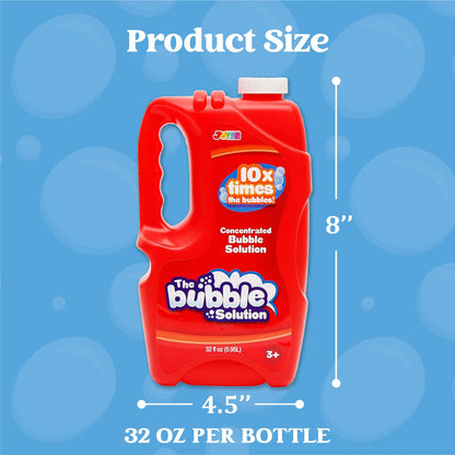 Bubble Solution Refill (0.95L), 2-Pack