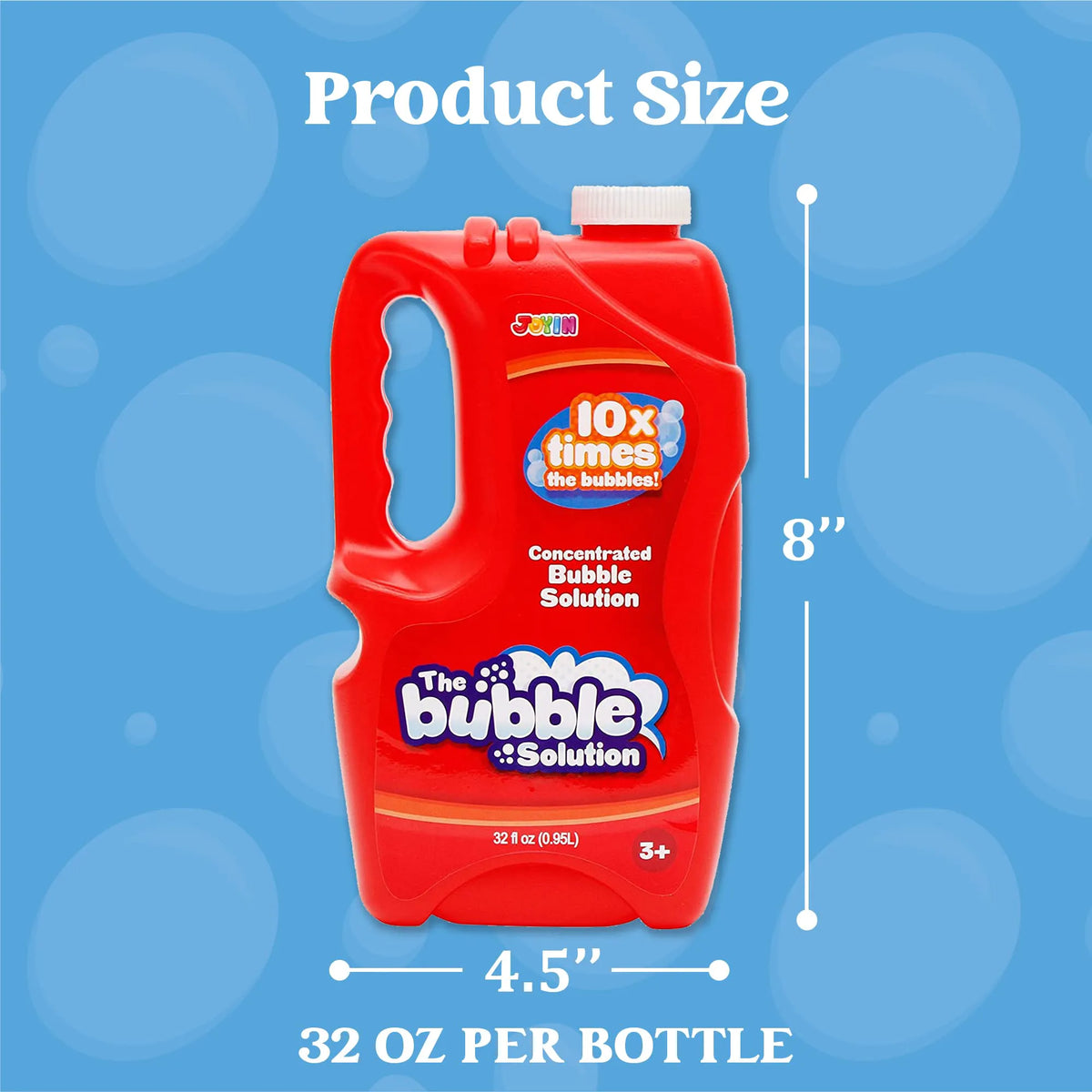 Bubble Solution Refill (0.95L), 2-Pack