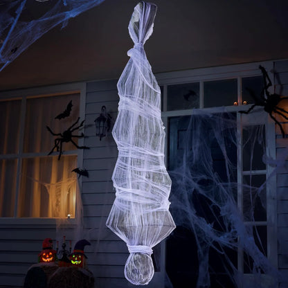 72-Inch Halloween Hanging Cocoon Corpse Outdoor Decoration