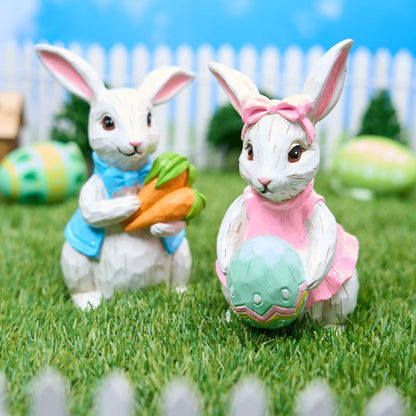 Easter Bunny Decor Set of 2