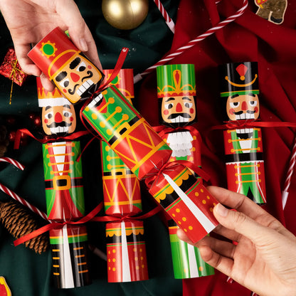 8-Piece Nutcracker-Themed Christmas Cracker Set