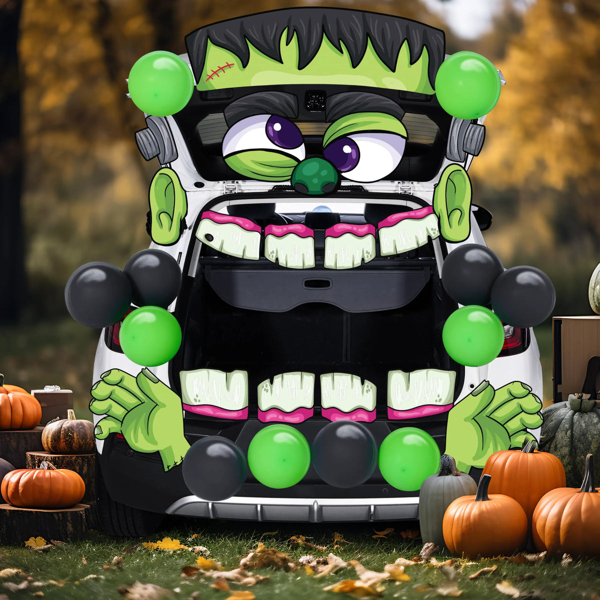 Frankenstein Halloween Trunk or Treat