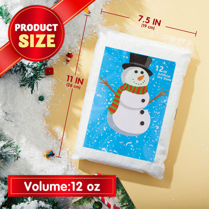 12oz Artificial Snow for Christmas Decoration