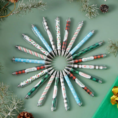 24 Pack Christmas Ballpoint Pens - Bulk
