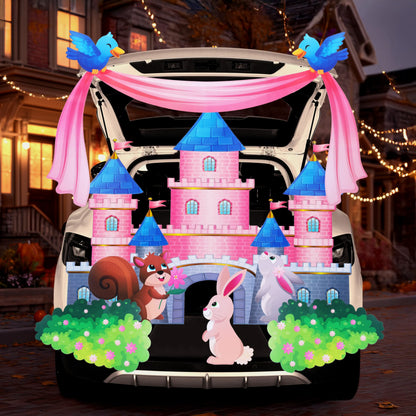 Castle-Themed Halloween Trunk-or-Treat Car Decoration Kit