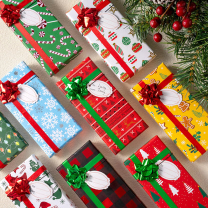9-Piece Christmas Gift Card Box Holder