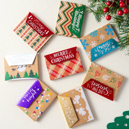 12-Pack Christmas Gift Card Boxes