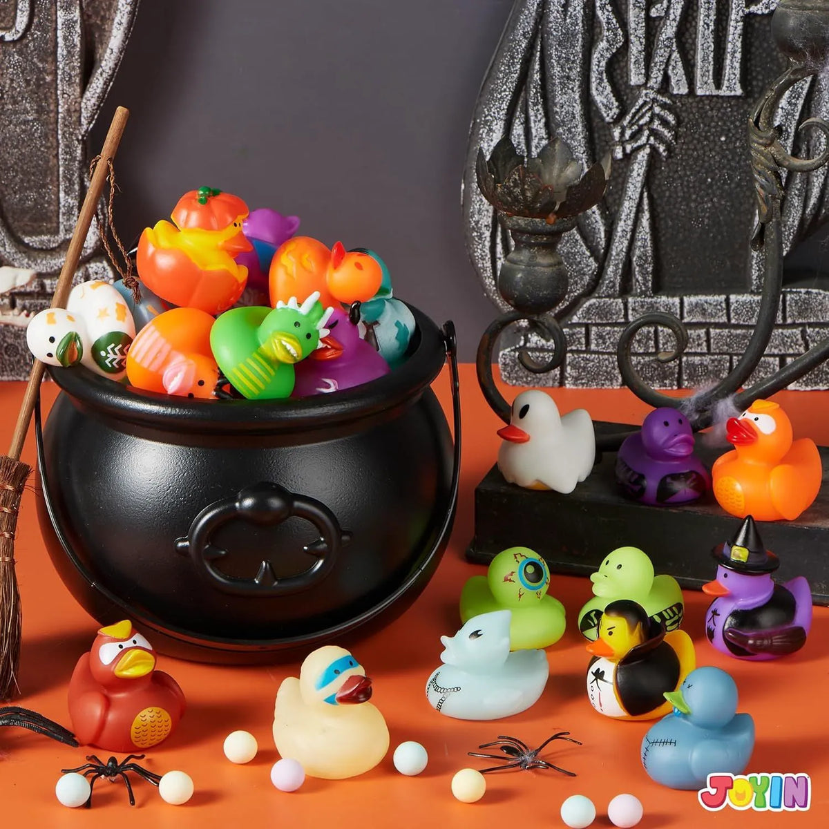 24 Pack Halloween Floating Rubber Ducks