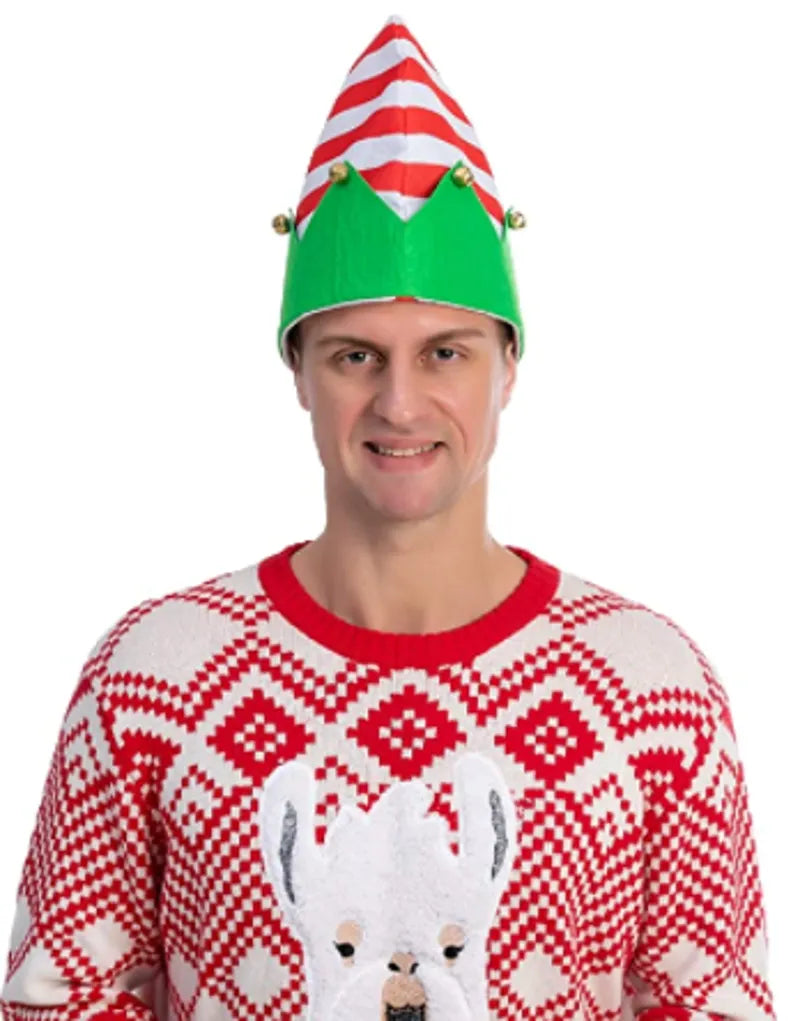 Colorful Holiday Elf Hat (3-Pack)