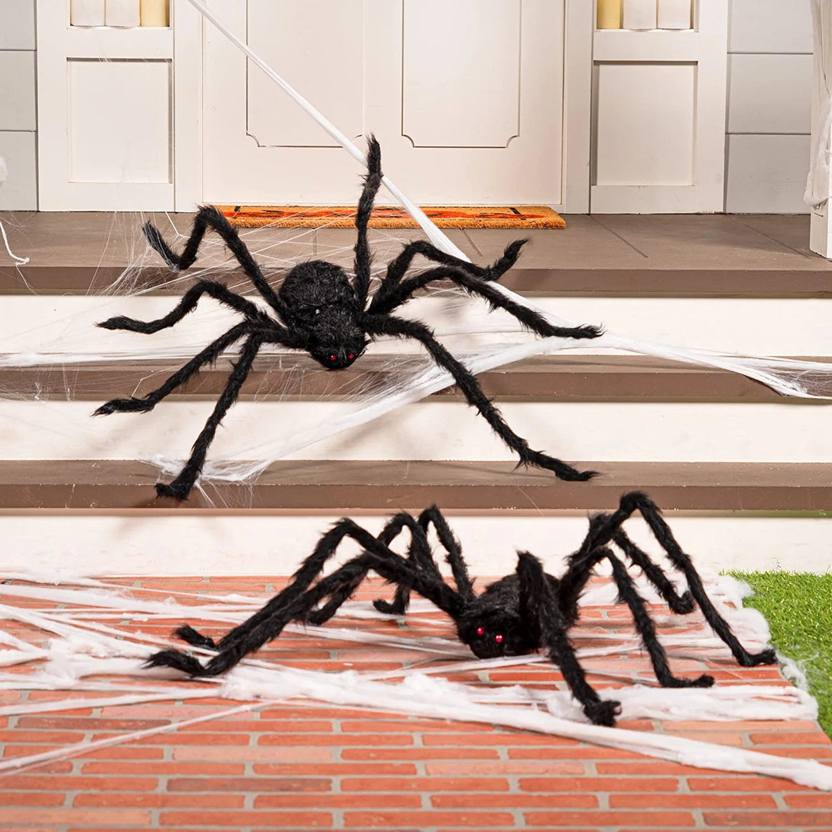 Halloween Hairy Spiders (2-Pack)