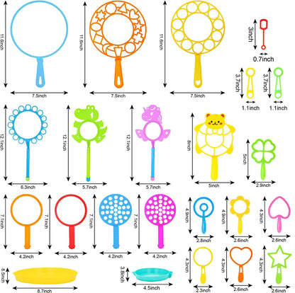 23-Piece Bubble Wand Set