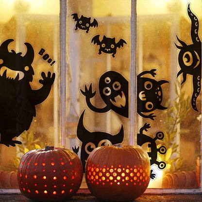 Halloween Window Clings (Monster)