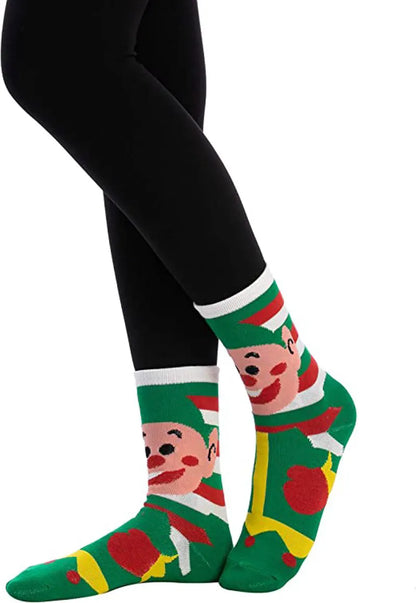 12-Pack Soft Cotton Christmas Socks