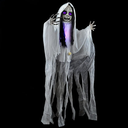 43-Inch Ghost Girl with Light-Up Head