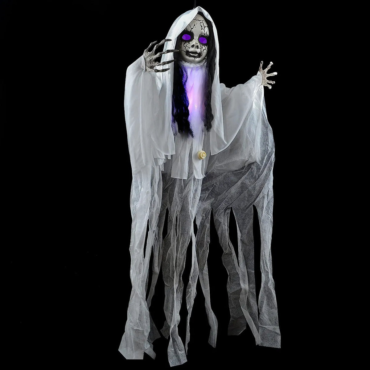 43-Inch Ghost Girl with Light-Up Head