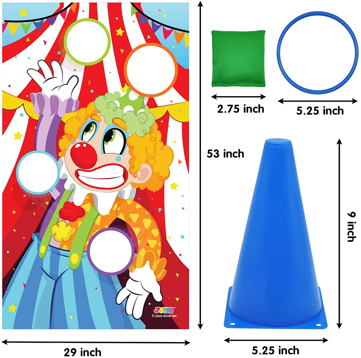 31-Piece Carnival Toss Game Set