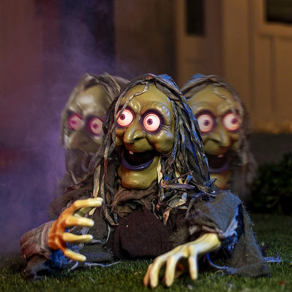 Halloween Witch Ground Breaker Decoration