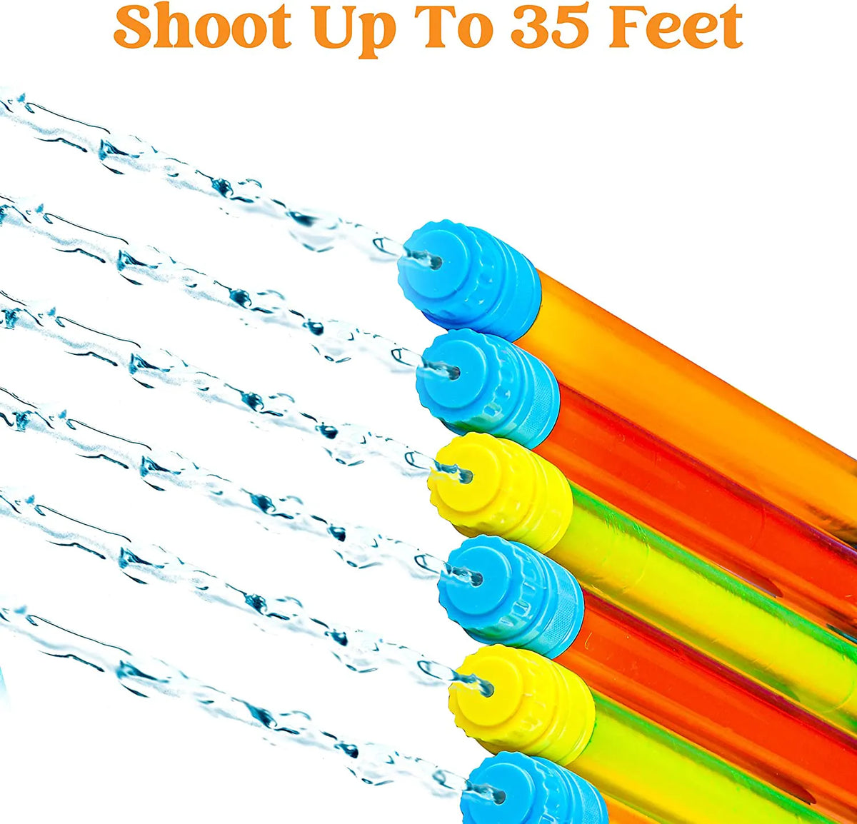 12-Pack 16.5-Inch Water Blasters