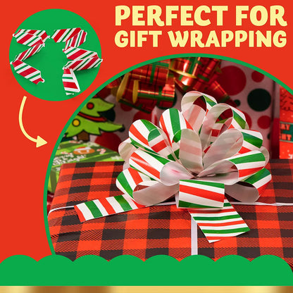24 Pieces Christmas Gift Wrapping Ribbon