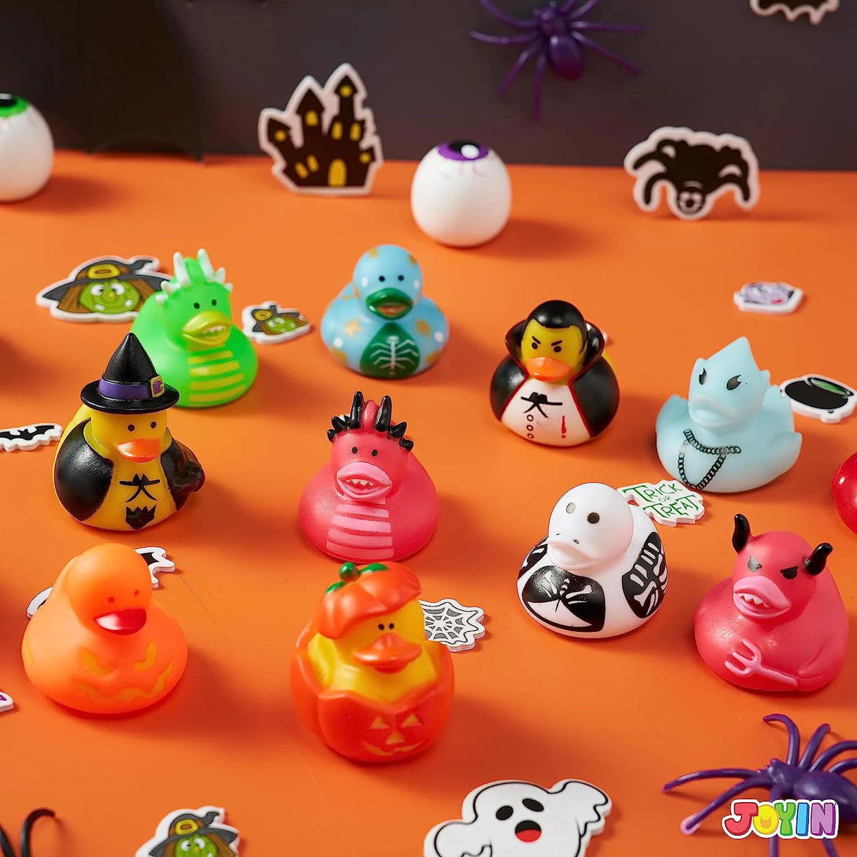 18 Halloween Novelty Rubber Duckies