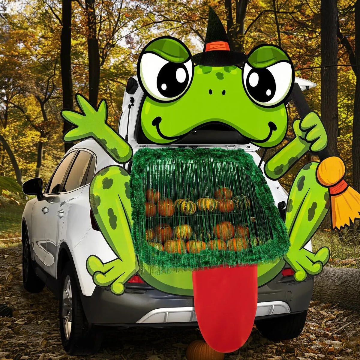 Frog Trunk or Treat Car Decoration Kit